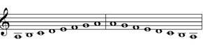 G major scale